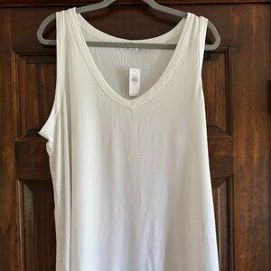 Old Navy White Tank Top, Size XXL Tall, NWT